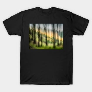 Abstract Forest Scene T-Shirt